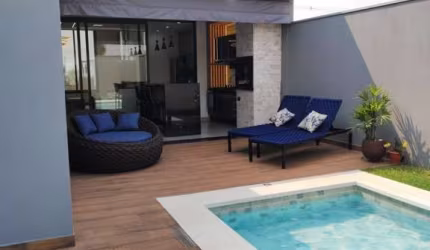 Casa para Venda em Araçatuba, Alvorada, 3 dormitórios, 3 suítes, 5 banheiros