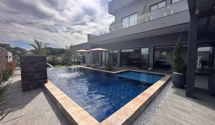 Casa para Venda em Araçatuba, Residencial Costa Azul, 3 dormitórios, 3 suítes, 5 banheiros, 5 vagas