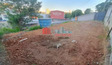 TERRENO COM 1.300M² PARA VENDA, NA R. CAMPOS SALES EM VALINHOS SP
