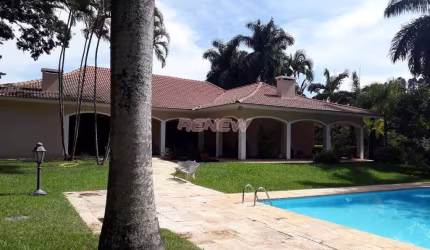 Casa para vender em Valinhos no Condomínio Sans Souci,com 05 quartos todos suítes,lugar fantástico para morar.