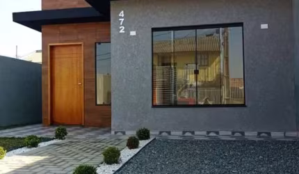 Casa de 2 quartos sendo uma suíte e ótimo acabamento em Faze