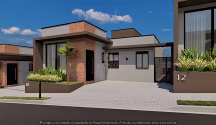 Casa com 3 dormitórios com uma suíte  à venda, 96 m² por R$ 790.000 - Chacara Itapetinga - Atibaia/SP