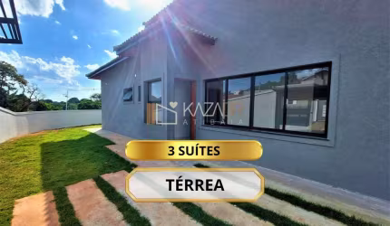 Casa à venda, 3 suítes, 95m2 – $790.000 – Jd. Pinheiros – Atibaia / SP