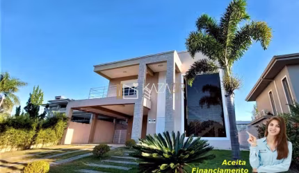Casa à venda, 4 suítes, piscina, 396m2 – $2.400.000 – Condomínio Shambala II – Atibaia / SP