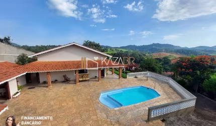 Chácara urbana com 6 dormitórios à venda, 1390 m² por R$ 1.200.000 - Vale do Rio Cachoeira - Piracaia/SP