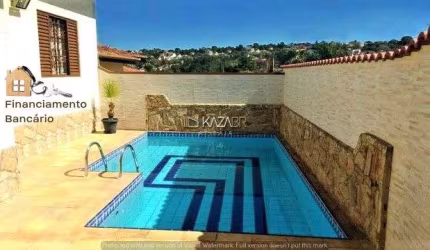 Casa térrea à venda, 2 dormitórios (1 suíte), piscina, quintal. 146,50m². $1.200.000 – Jd. do Lago - Atibaia/SP