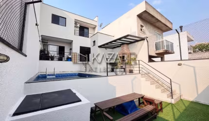 Casa à venda, semimobiliada, 3 dormitórios (1 suíte), piscina, 144m² - $750.000 – Nova Atibaia