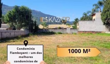 Terreno à venda, 1000 m² por R$ 1.390.000,00 - Condomínio Flamboyant - Atibaia/SP