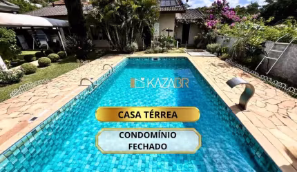 Casa Térrea em Condomínio Fechado com 2 suítes e edícula à venda, 249 m² por R$ 1.270.000 - Condomínio Residencial Shamballa I - Atibaia/SP