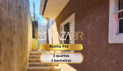 Casa com 3 dormitórios para alugar, 130 m² por R$ 2.800,09/mês - Jardim das Cerejeiras - Atibaia/SP