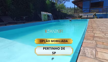 Chácara com 3 dormitórios, 500 m² - venda por R$ 580.000,00 ou aluguel por R$ 4.211,11/mês - Pirucaia - Mairiporã/SP