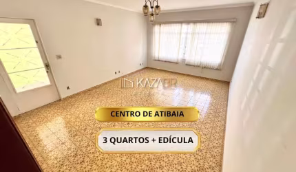 Casa com 4 dormitórios para alugar, 130 m² por R$ 4.000,00/mês - Centro - Atibaia/SP