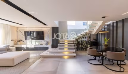 Espetacular casa em condomínio com 4 suítes - J8