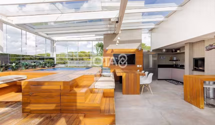 Cobertura decorada com piscina Ecoville - J8