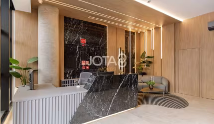 Studio alto padrão novo e semimobiliado no Batel