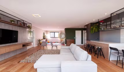 Apartamento mobiliado com vista maravilhosa - J8