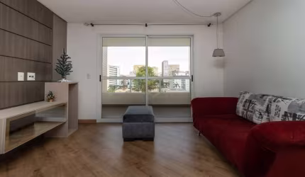 Apartamento 2 quartos mobiliado no Centro!