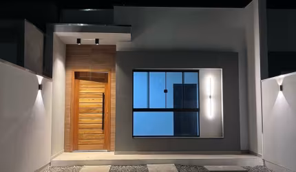 Casa para Venda - imóvel novo Aceita Financiamento Bancário minha casa minha vida