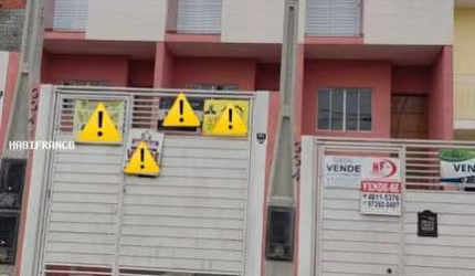 Sobrado para Venda em Franco da Rocha, Chácara São Luiz, 2 dormitórios, 1 banheiro, 1 vaga
