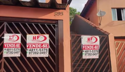 Sobrado para Venda em Franco da Rocha, Vila Bazu, 2 dormitórios, 1 banheiro, 1 vaga