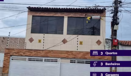 CASA COM DOIS PAVIMENTOS NO SIQUEIRA CAMPOS