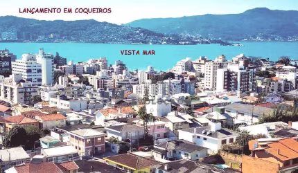 03 Dormitório, 01 Suite em Coqueiros com vista Mar - Santa Catarina