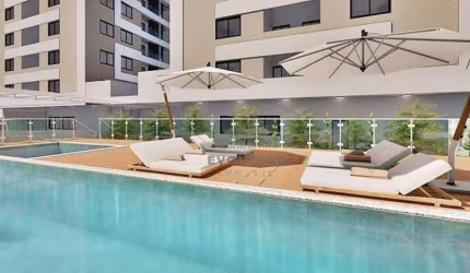 Apartamento com 3 dormitórios à venda, 76 m² por R$ 997.150,00 - Abraão - Florianópolis/SC