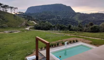 Chacara na Serra com Lagos, Campo de Futebol e Casa Sede com 15.000 m² - Alfredo Wagner/SC
