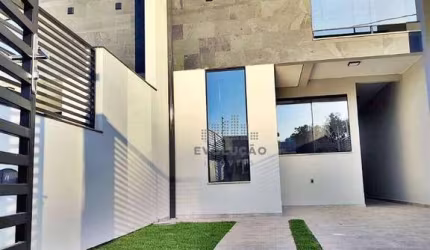 SOBRADO 3 Quartos, 1 Suíte, 2 Vagas - Forquilhas