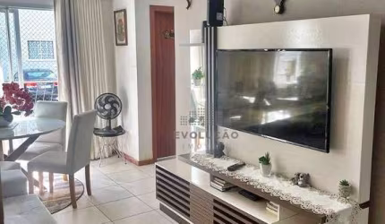 APTO 2 Quartos, Sacada, 1 Vaga - Vendaval