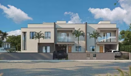 Sobrado com 02 Suítes e Lavabo, 96 m² - Forquilhas - São José/SC