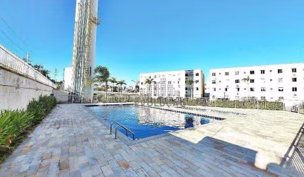 APTO Garden 2 Quartos, 1 Vaga, Lazer - Roçado