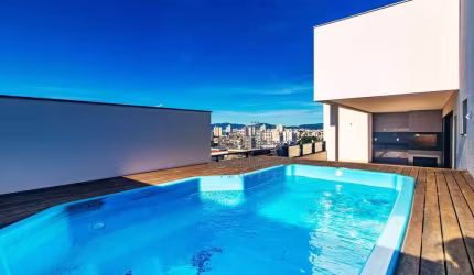Magnífica Cobertura com 4 Suítes e Piscina privativa, Floresta São José SC