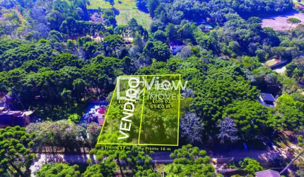 Terreno à venda na Presidente Eurico Gaspar Dutra, 148, Canguiri, Colombo, 655 m2 por R$ 170.000