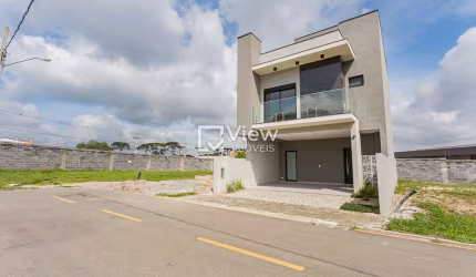 Casa em condomínio fechado com 4 quartos à venda na Rua Manoel Martins, 905, Costeira, São José dos Pinhais, 169 m2 por R$ 1.139.900
