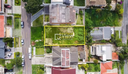 Terreno à venda na Rua João Carlos Pedrosa, 88, Vista Alegre, Curitiba por R$ 750.000