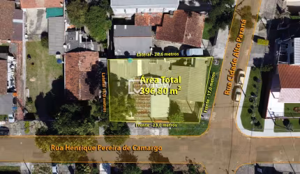 Terreno comercial à venda na Rua Henrique Pereira de Camargo, 210, Pinheirinho, Curitiba por R$ 420.000
