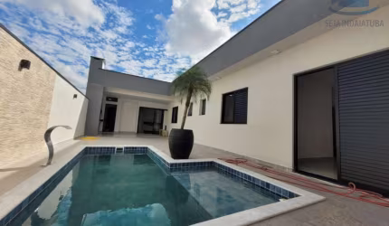 Casa em condomínio fechado com 3 quartos à venda na Alameda Ezequiel Mantoanelli, 1446, Jardim Piemonte, Indaiatuba, 200 m2 por R$ 1.420.000