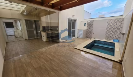 Casa em condomínio fechado com 3 quartos à venda na Alameda Ezequiel Mantoanelli, 220, Jardim Panorama, Indaiatuba, 165 m2 por R$ 1.113.000