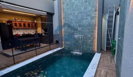 Casa em condomínio fechado com 3 quartos à venda na Rua Christiano Seleguin, Jardim Mantova, Indaiatuba, 131 m2 por R$ 1.250.000
