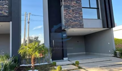 Casa em condomínio fechado com 3 quartos à venda na Rua Márcio José Battistuci, 28, Loteamento Park Gran Reserve, Indaiatuba, 176 m2 por R$ 1.464.000