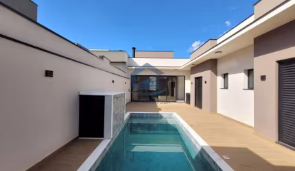 Casa em condomínio fechado com 3 quartos à venda na Rodovia Lix da Cunha, Residencial Evidências, Indaiatuba, 205 m2 por R$ 1.590.000