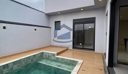Casa em condomínio fechado com 3 quartos à venda na Márcio José Battistuci, 28, Loteamento Park Gran Reserve, Indaiatuba, 156 m2 por R$ 1.390.000