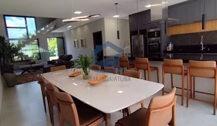 Casa em condomínio fechado com 4 quartos à venda na Avenida Ary Barnabé, 750, Jardins Di Roma, Indaiatuba, 196 m2 por R$ 1.703.000