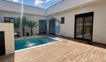 Casa em condomínio fechado com 3 quartos à venda na Rua Ezequiel Mantoanelli, Residencial London Park, Indaiatuba, 187 m2 por R$ 1.750.000