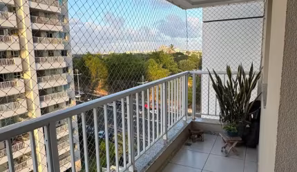 Apartamento à venda no Vista Patamares 2/4 com varanda gourmet