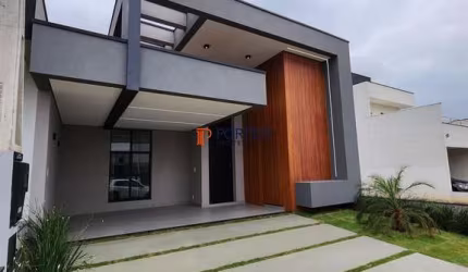 Casa térrea e nova à venda no condomínio Terras da Estância em Paulínia!