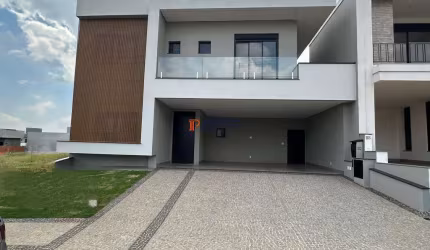 Sobrado novo com 4 suítes e piscina no Santorini em Paulínia!