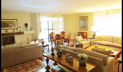 Glamoroso apartamento de 312m² com 4 suítes próximo à Av. Pacaembu
