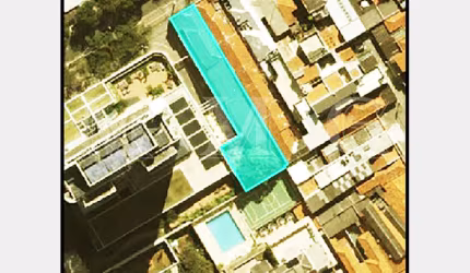 Terreno Vila Mariana / Ana Rosa: Frente 7.25m. Frente aos fundos 7,25m